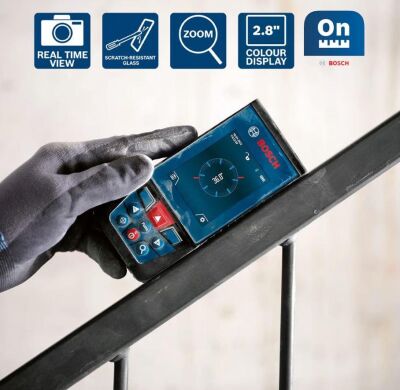 Bosch Professional GLM 100-25 C Lazerli Uzaklık Ölçer - 0601072Y00 - 2