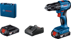 Bosch Professional GSB 185 LI Akülü Darbeli Delme Vidalama Mak.2 x 2.0 Ah; Case - 06019K3100 - 2