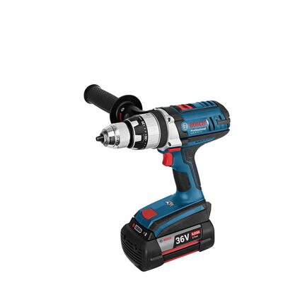 Bosch Professional GSB 36 VE-2-LI 4 Ah Çift Akülü Darbeli Delme/Vidalama - L-boxx Çantalı - 1