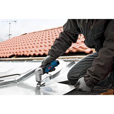 Bosch Professional GSC 12V-13 2 Ah Çift Akülü Sac Kesme Makinesi - L-boxx Çantalı - 3