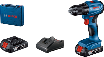 Bosch Professional GSR 185 LI Akülü Delme Vidalama Mak. 2 x 2.0 Ah - 06019K3000 - 1