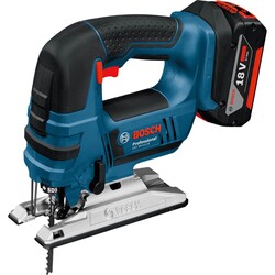 Bosch Professional GST 18 V-LI B 5,0 Ah Çift Akülü Dekupaj Testere - L-boxx Çantalı - 1