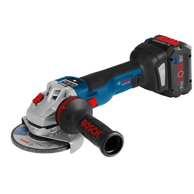 Bosch Professional GWS 18 V-10 SC Çift Akülü Taşlama - L-boxx Çantalı - 1