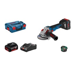 Bosch Professional GWS 18 V-10 SC Çift Akülü Taşlama - L-boxx Çantalı - 2