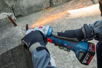 Bosch Professional GWS 180-LI Akülü Taşlama Makinesi - 06019H9021 - 2