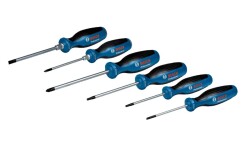 Bosch Professional Tornavida Seti 6 Parça SL/PH/PZ/TX - 1600A02CV3 - 2