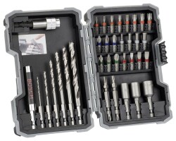 Bosch Profesyonel 35 Parça Ahşap için Delme ve Vidalama Seti - 2607017327 - 1