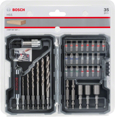 Bosch Profesyonel 35 Parça Ahşap için Delme ve Vidalama Seti - 2607017327 - 2