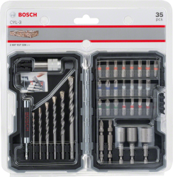 Bosch Profesyonel 35 Parça Beton için Delme ve Vidalama Seti - 2607017326 - 2