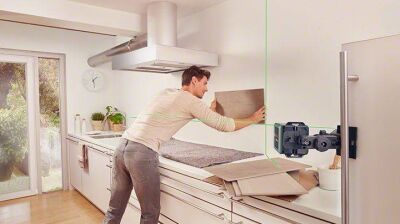 Bosch Quigo Green Çapraz Çizgi Hizalama Lazeri (Yeşil Lazer)-0.603.663.C02 - 4