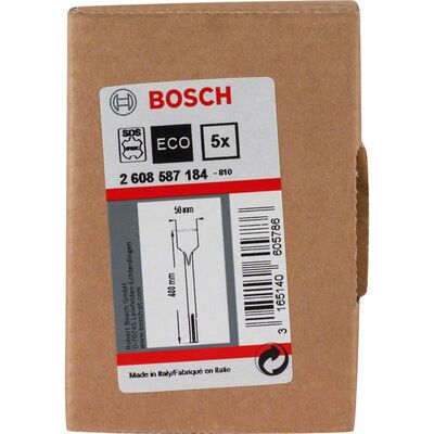 Bosch SDS-Max Şaftlı Yassı Keski 400*50 mm 5li - 2