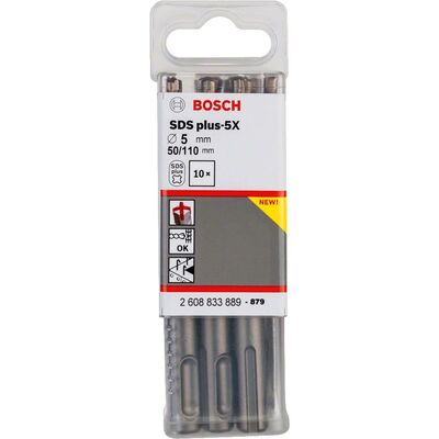 Bosch SDS-Plus-5X Serisi Kırıcı Delici Matkap Ucu 5*110 mm 10lu - 2