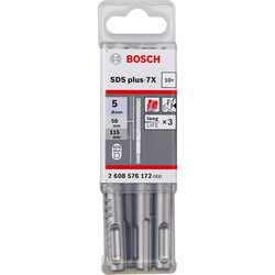 Bosch SDS-Plus-7X Serisi Kırıcı Delici Matkap Ucu 5*115 mm 10lu - 2