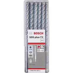 Bosch SDS-Plus-7X Serisi Kırıcı Delici Matkap Ucu 8*165 mm 30lu - 2