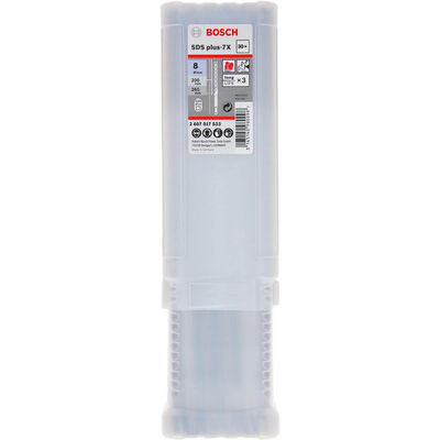 Bosch SDS-Plus-7X Serisi Kırıcı Delici Matkap Ucu 8*265 mm 30lu - 2