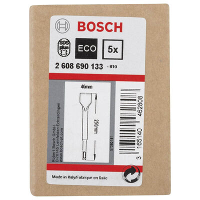 Bosch SDS-Plus Şaftlı Yassı Keski 250*40 mm 5li - 2