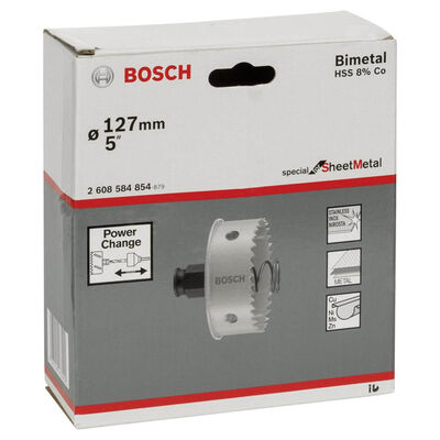 Bosch Special Serisi Metal Ve Inox Malzemeler için Delik Açma Testeresi (Panç) 127 mm - 2