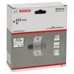 Bosch Special Serisi Metal Ve Inox Malzemeler için Delik Açma Testeresi (Panç) 152 mm - 2