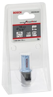 Bosch Special Serisi Metal Ve Inox Malzemeler için Delik Açma Testeresi (Panç) 16 mm - 2608584778 - 2