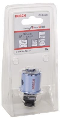 Bosch Special Serisi Metal Ve Inox Malzemeler için Delik Açma Testeresi (Panç) 30 mm - 2608584787 - 2