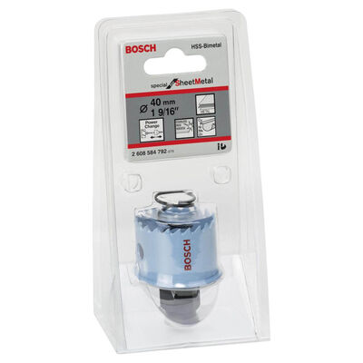 Bosch Special Serisi Metal Ve Inox Malzemeler için Delik Açma Testeresi (Panç) 40 mm - 2