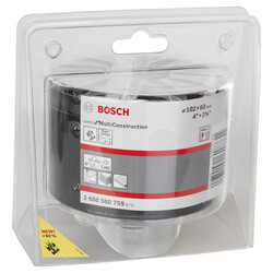 Bosch Speed Serisi Çoklu Malzeme için Delik Açma Testeresi (Panç) 102 mm - 2