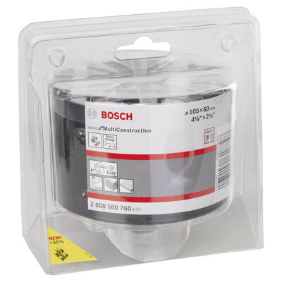 Bosch Speed Serisi Çoklu Malzeme için Delik Açma Testeresi (Panç) 105 mm - 2
