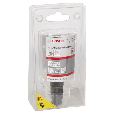Bosch Speed Serisi Çoklu Malzeme için Delik Açma Testeresi (Panç) 22 mm - 2