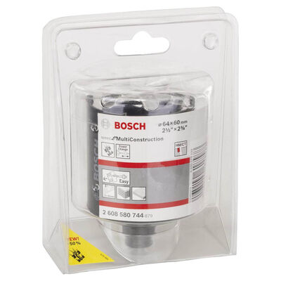 Bosch Speed Serisi Çoklu Malzeme için Delik Açma Testeresi (Panç) 64 mm - 2