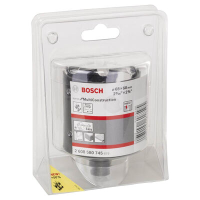 Bosch Speed Serisi Çoklu Malzeme için Delik Açma Testeresi (Panç) 65 mm - 2