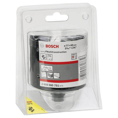 Bosch Speed Serisi Çoklu Malzeme için Delik Açma Testeresi (Panç) 77 mm - 2