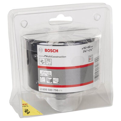 Bosch Speed Serisi Çoklu Malzeme için Delik Açma Testeresi (Panç) 92 mm - 2
