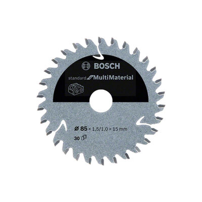 Bosch Standard for Serisi Çoklu Malzeme için Akülü Daire Testere Bıçağı 85*15 mm 30 Diş - 1