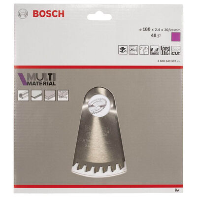 Bosch Standard for Serisi Çoklu Malzeme için Daire Testere Bıçağı 180*30/20 mm 48 Diş - 2