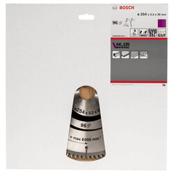 Bosch Standard for Serisi Çoklu Malzeme için Daire Testere Bıçağı 254*30 mm 96 Diş - 2