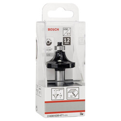 Bosch Standard Seri Ahşap İçin Çift Oluklu, Sert Metal Bilya Yataklı Yuvarlama Frezesi 12*12*70 mm - 2
