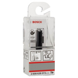 Bosch Standard Seri Ahşap İçin Çift Oluklu, Sert Metal Ekstra Uzun Düz Freze Ucu 8*10*56mm - 2