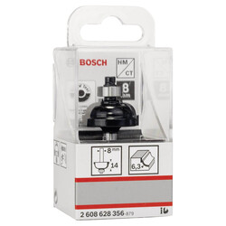 Bosch Standard Seri Ahşap İçin Çift Oluklu Sert Metal Kenar Biçimlendirme Frezesi 8*28,5*54mm - 2