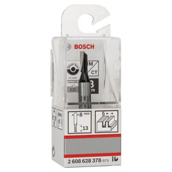 Bosch Standard Seri Ahşap İçin Tek Oluklu, Sert Metal Düz Freze Ucu 8*5*51 mm - 2