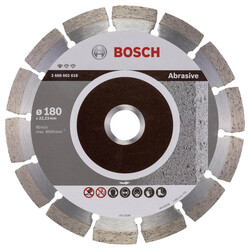 Bosch Standard Seri Aşındırıcı Malzemeler İçin Elmas Kesme Diski 180 mm - 1