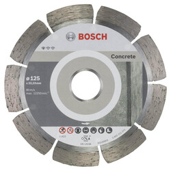 Bosch Standard Seri Beton İçin, 9+1 Elmas Kesme Diski Set 125 mm - 1