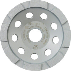Bosch Standard Seri Beton İçin Elmas Çanak Disk 115 mm - 1