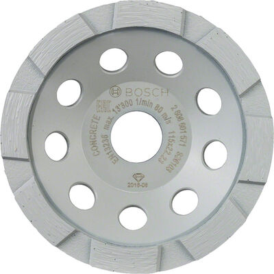 Bosch Standard Seri Beton İçin Elmas Çanak Disk 115 mm - 1