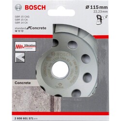 Bosch Standard Seri Beton İçin Elmas Çanak Disk 115 mm - 2