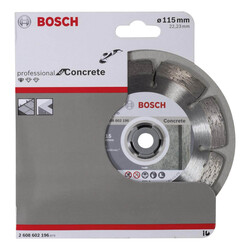Bosch Standard Seri Beton İçin Elmas Kesme Diski 115 mm - 2