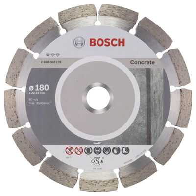 Bosch Standard Seri Beton İçin Elmas Kesme Diski 180 mm - 1