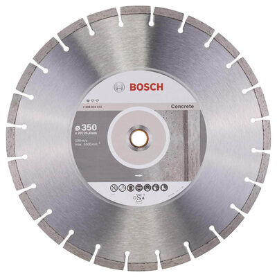 Bosch Standard Seri Beton İçin Elmas Kesme Diski 350 mm - 1