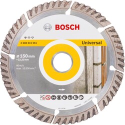 Bosch Standard Seri Genel Yapı Malzemeleri İçin Elmas Kesme Diski 150 mm - 1