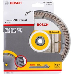 Bosch Standard Seri Genel Yapı Malzemeleri İçin Elmas Kesme Diski 150 mm - 2