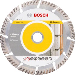 Bosch Standard Seri Genel Yapı Malzemeleri İçin Elmas Kesme Diski 180 mm 10lu Paket - 1